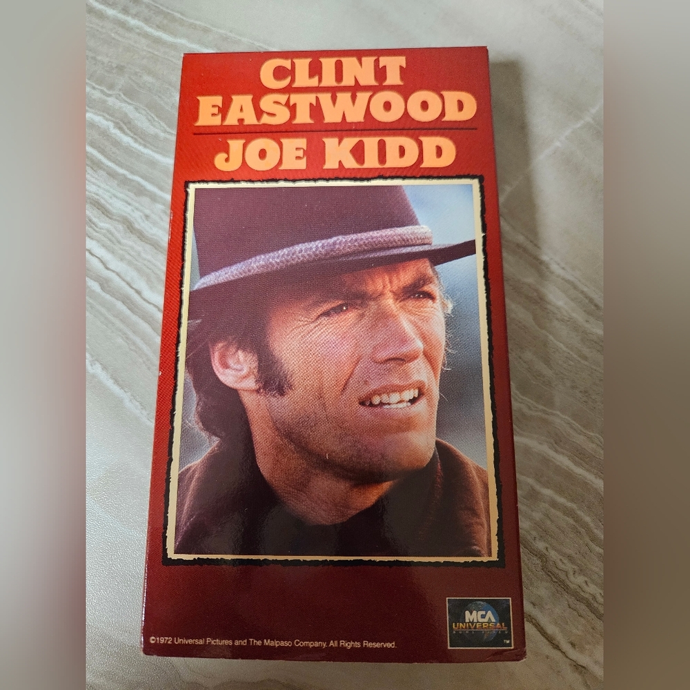 Clint‎ Eastwood Joe Kidd VHS Tape